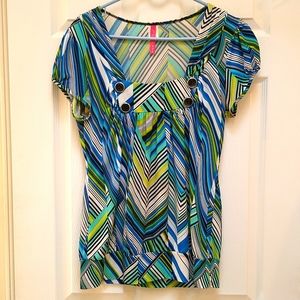 Heart Soul stripped blouse